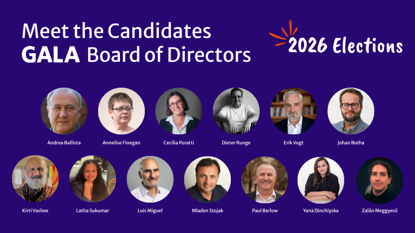 GALA Opens Election With 13 Board Candidates for 2027-2029